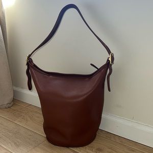 Coach vintage legacy bucket bag